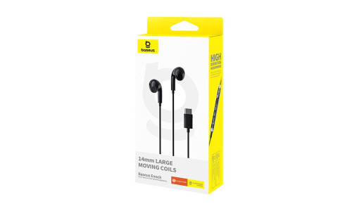 Baseus Type-C Earphone Encok CZ17 Semi-In-Ear Wired