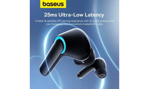 Baseus AeQur G10 Gaming TWS ANC 4-Mic True Wireless Earphones