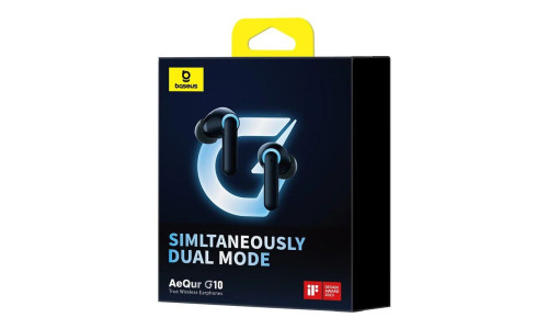 Baseus AeQur G10 Gaming TWS ANC 4-Mic True Wireless Earphones