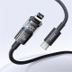 Baseus Display 2 Series PD 20W Type-C to Lightning Fast Charging Cable – 1m