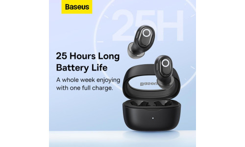 Baseus WM02 Bowie True Wireless Earphones – Black