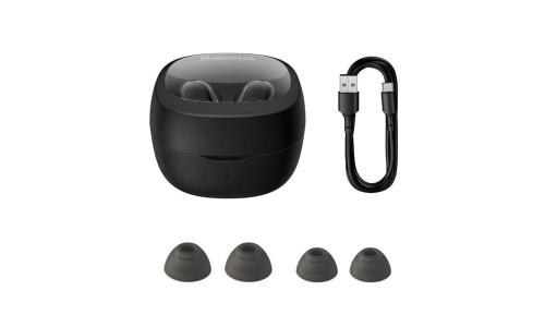 Baseus WM02 Bowie True Wireless Earphones – Black