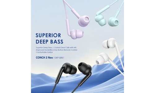 oraimo CONCH 2 Neo 3.5MM In-Ear Wired Headphones