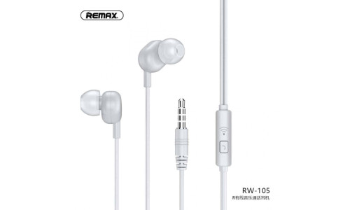 Remax RW-105 Music Earphone With HD Mic