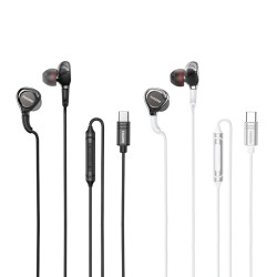 REMAX RM-655a Type-C Music Call Metal Wired Earphone