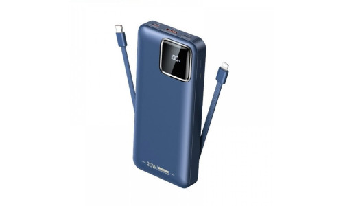 Remax RPP-513 Suji Series 20W PD+QC 22.5W Cabled Power Bank 20000mAh