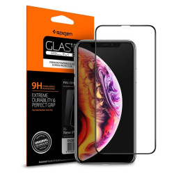 Spigen Glas.tR Slim Full Cover Screen Protector for iPhone 11 Pro / Xs / X