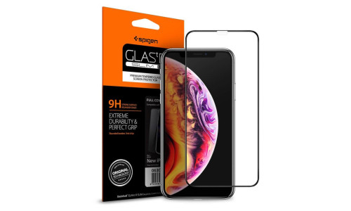 Spigen Glas.tR Slim Full Cover Screen Protector for iPhone 11 Pro / Xs / X Spigen Glas.tR Slim Full Cover Screen Protector for iPhone 11 Pro / Xs / X