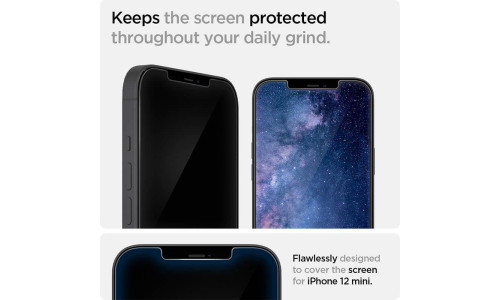 Spigen Glas.tR Slim HD Screen Protector for iPhone 12 / 12 Pro