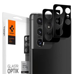 Spigen Galaxy S21 Ultra Camera Lens Protector Optik GLAS.tR Slim (2PCS)