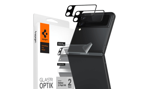 Spigen Galaxy Z Flip3 Optik Lens Protector + Hinge Film