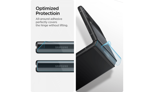 Spigen Galaxy Z Flip3 Optik Lens Protector + Hinge Film