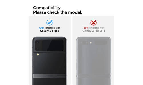 Spigen Galaxy Z Flip3 Optik Lens Protector + Hinge Film