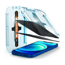 Spigen GLAS.tR EZ Fit Privacy Screen Protector for iPhone 12 Mini