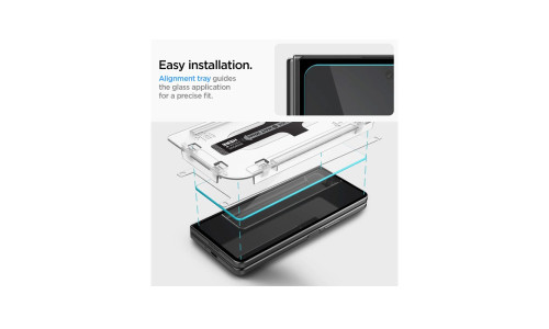 Spigen GLAS.tR EZ Fit (HD) Screen Protector for Galaxy Z Fold5 (1pc)