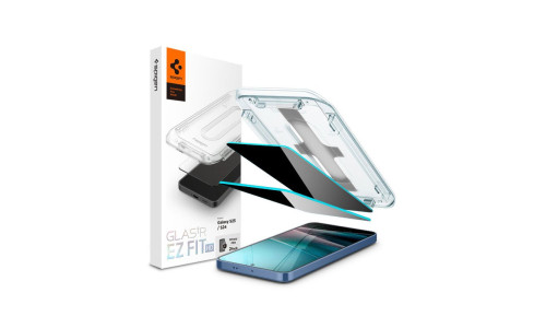 Spigen Glas tR EZ Fit Privacy Screen Protector for Galaxy S25/S24 (1 Piece)