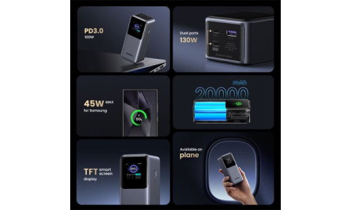UGREEN PB721 (35524B) 20000mAh 130W Fast Charging Power Bank